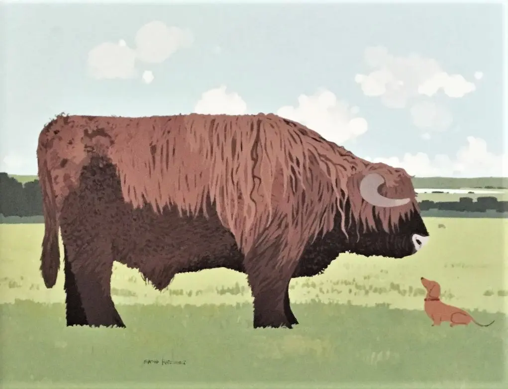Sasha Harding - peanut and the bull